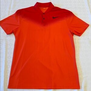 Nike Dri-Fit Tiger Woods Polo Red Shade